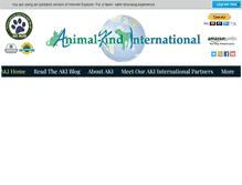 Tablet Screenshot of animal-kind.org